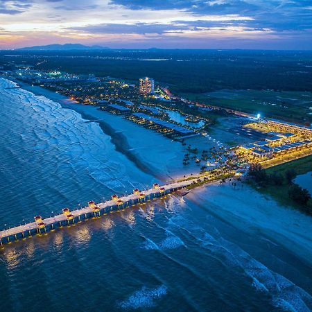 胡深海滩美丽亚度假村 后川 外观 照片 Aerial view of the Gulf State Park Pier