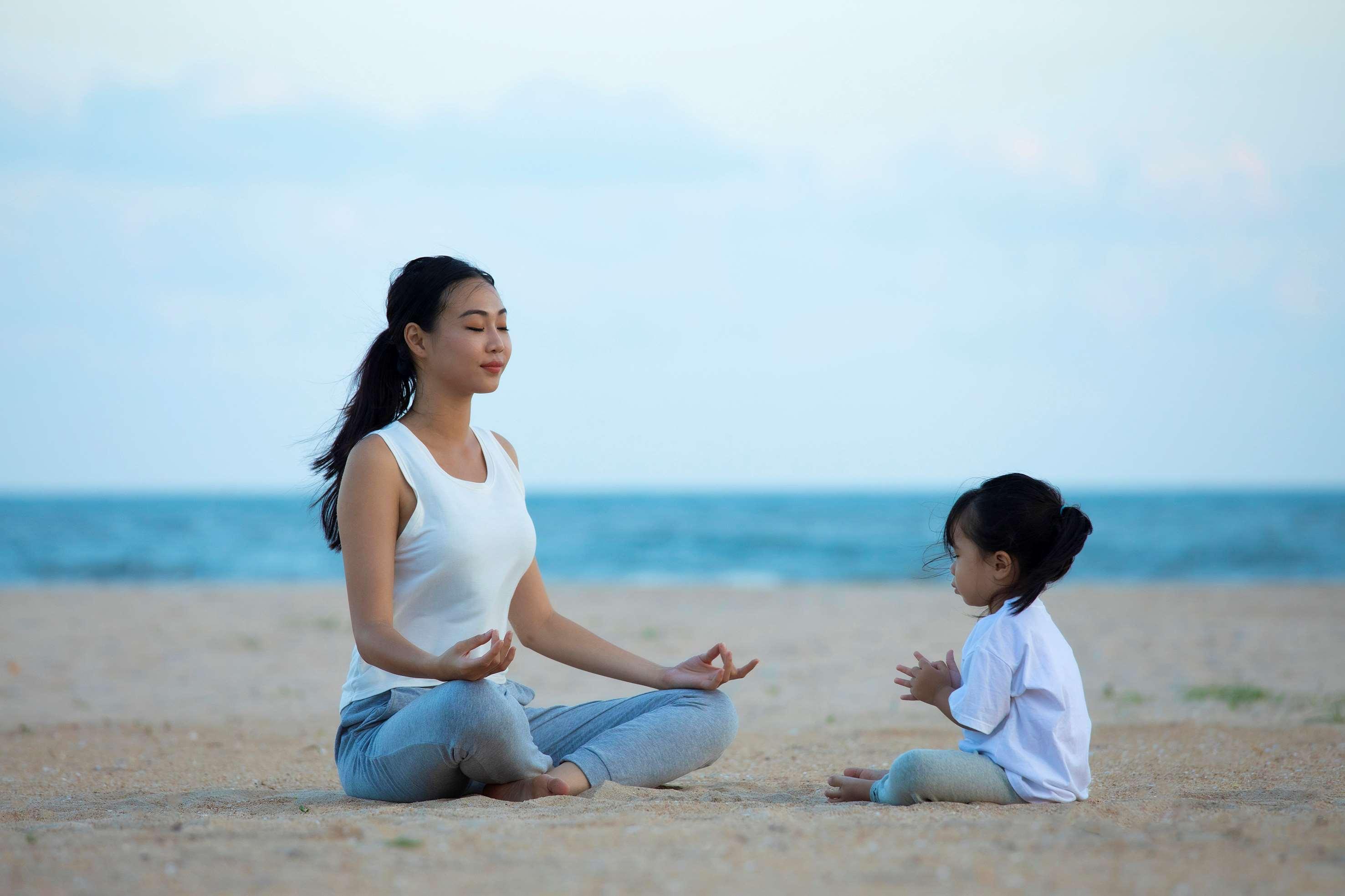胡深海滩美丽亚度假村 后川 外观 照片 Meditation